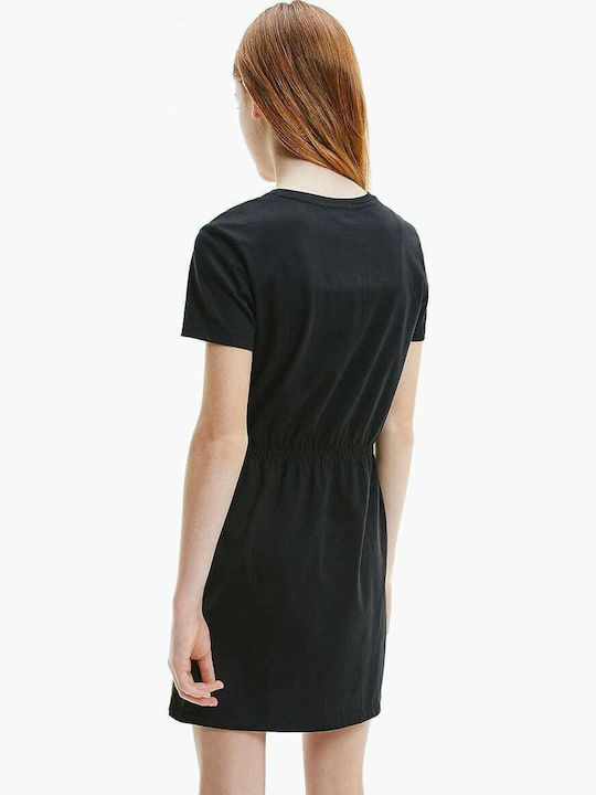 Children's Dress Short Sleeve Black