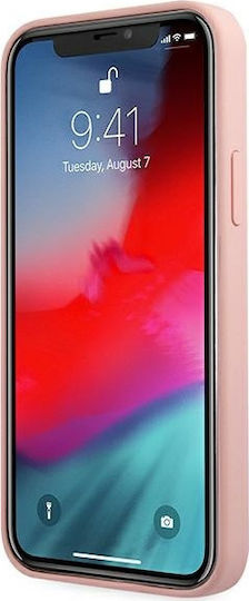 Guess Silicone Vintage Back Cover Πλαστικό Ροζ (iPhone 12 Pro Max)