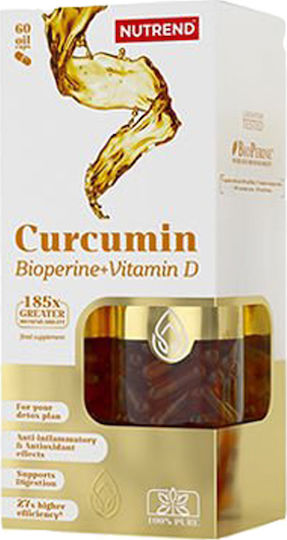 Nutrend Curcumină Și Bioperină Și Vitamina D Alte Suplimente Alimentare 60 Capsule