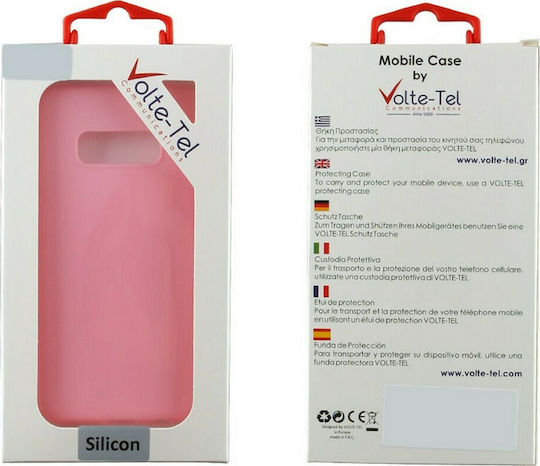 Volte-Tel Silicon Tpu Back Cover Silicon Roz (Honor 8A)