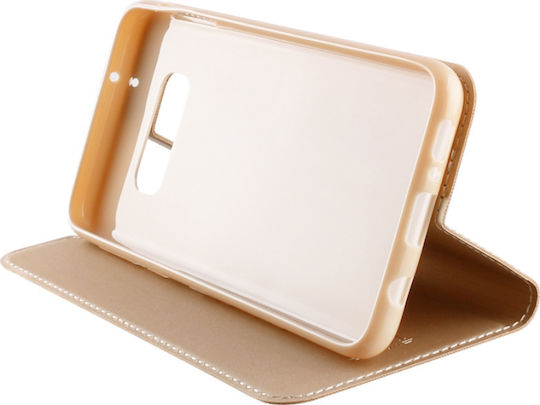 Idol 1991 Prime Magnet Book Synthetic Leather Gold (Galaxy S10e)