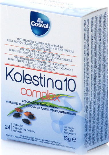 Cosval Kolestina 10 Alte Suplimente Alimentare 24 Capsule