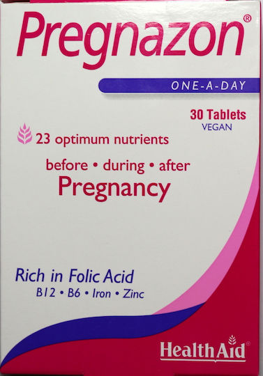 Health Aid Pregnazon Supplement for Pregnancy 30 tabs