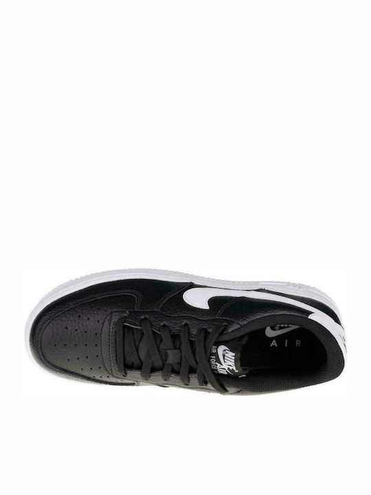 Nike Παιδικά Sneakers Air Force 1 GS Black / White