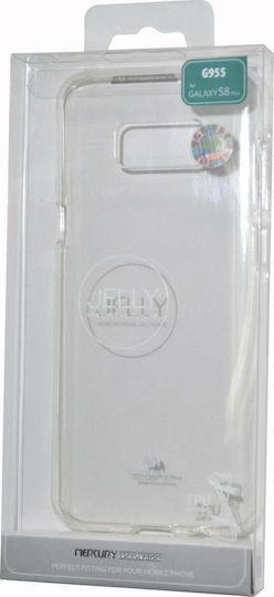 Mercury Jelly Back Cover Silicon Transparent (Galaxy S8+)