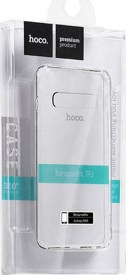 Hoco Light Series Back Cover Silicon Transparent (Galaxy S10)