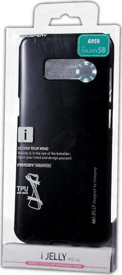 Mercury iJelly Back Cover Silicon Negru (Galaxy S8+)