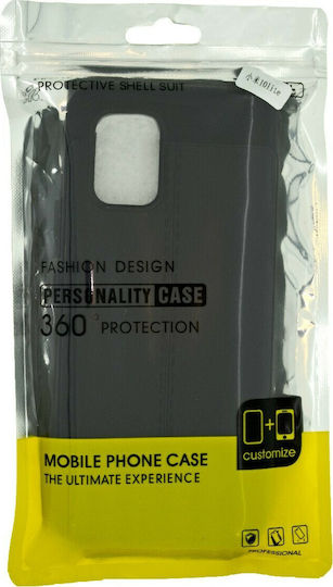 Ancus AutoFocus Shock Proof Back Cover Silicon Negru (Xiaomi Mi 10 Lite)