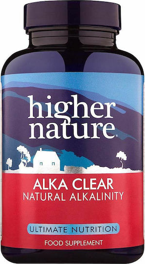 Higher Nature Alka Clear Ειδικό Συμπλήρωμα Διατροφής 180 φυτικές κάψουλες