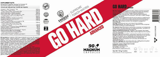 Swedish Supplements Go Hard Advanced 90 Mützen