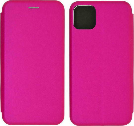 Ancus Magnetic Curve Book Δερματίνης Φούξια (iPhone 11 Pro)