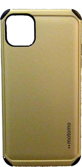 Motomo Tough Armor Umschlag Rückseite Kunststoff Gold (iPhone 11 Pro)