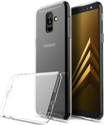 A605F Galaxy A6 Plus 2018 Ultra Slim 0.3mm Umschlag Rückseite Silikon Transparent (Galaxy A6+ 2018)