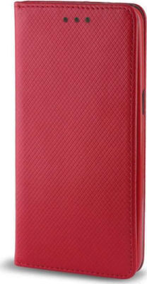 Senso Smart Magnet Synthetic Leather Book Red (iPhone X / Xs)