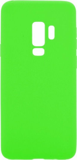 Back Cover Silicone 1.2mm Green (Galaxy S9+)