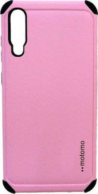 Motomo Tough Armor Synthetic Back Cover Pink (Galaxy A50)