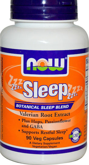 Now Foods Sleep Συμπλήρωμα για τον Ύπνο 90 φυτικές κάψουλες