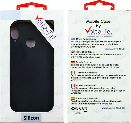 Volte-Tel Silicon Tpu Задна корица Силикон Черен (Redmi 5 Plus)
