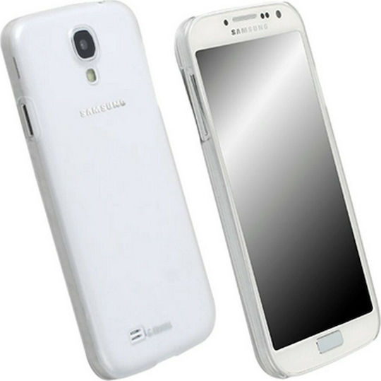 Krusell FrostCover Back Cover Silicon Alb (Galaxy S4)