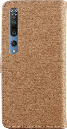 Volte-Tel Allure Magnet Wallet Δερματίνης Χρυσό (Xiaomi Mi 10 / Mi 10 Pro)