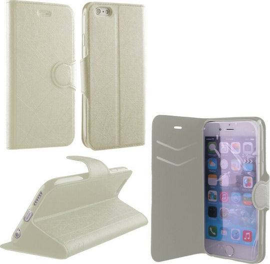 Volte-Tel Book Synthetic Leather White (iPhone 6/6s Plus)