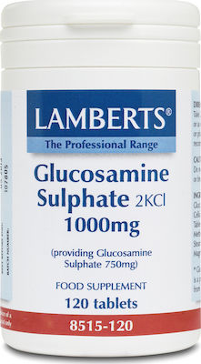 Lamberts Glucosamine Sulphate 2KCI 1000mg Supplement for Joint Health 120 tabs