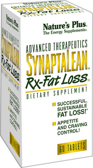 Nature's Plus Synaptalean RX Fat Loss Συμπλήρωμα για Αδυνάτισμα 60 ταμπλέτες