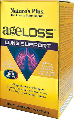 Nature's Plus Ageloss Lung Support 90 caps