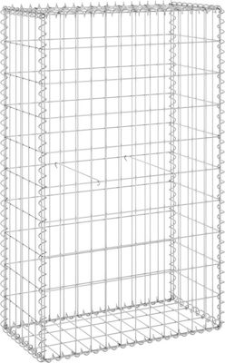 vidaXL Τοίχος Garden Fencing Material with Covers 1pcs