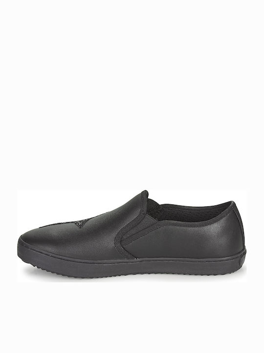 Παιδικές Εσπαντρίγιες Slip-On Μαύρες Kalispera