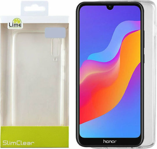 Lime Umschlag Rückseite Silikon Transparent (Ehre 8A)