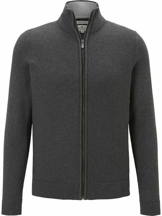 Herren Strickjacke Gray