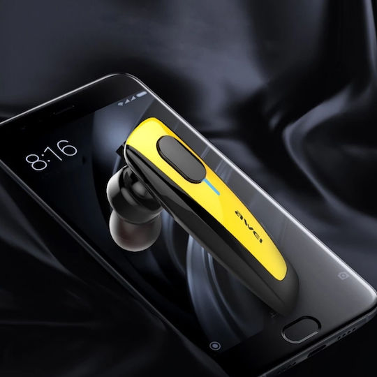 Awei N3 In-Ear Bluetooth-Freisprecheinrichtung Kopfhörer Gelb