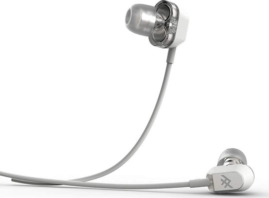 iFrogz Sound Hub XD2 In-ear Bluetooth Handsfree Ακουστικά με Αντοχή στον Ιδρώτα Λευκά
