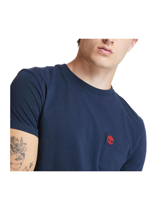 Dunstan River T-shirt Navy Μπλε