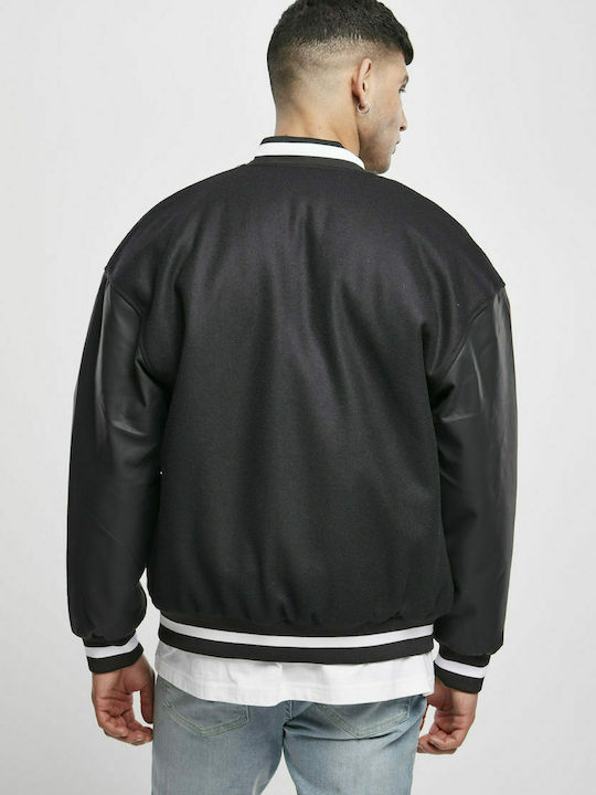 Starter ST055 Men's Bomber Jacket Black