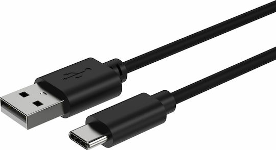 Ansmann Cablu USB 2.0 USB-C Masculin - USB-A Negru 1m 1700-0130