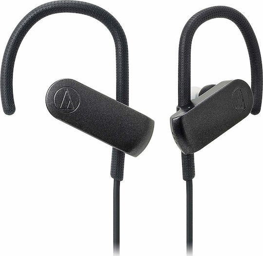 Audio Technica ATH-SPORT70BT In-ear Bluetooth Handsfree Căști cu Rezistență la Transpirație Negru