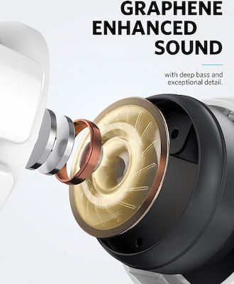 Liberty Air In-ear Bluetooth Handsfree Ακουστικά με Θήκη Φόρτισης Μαύρα