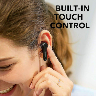 Liberty Air In-ear Bluetooth Handsfree Ακουστικά με Θήκη Φόρτισης Μαύρα