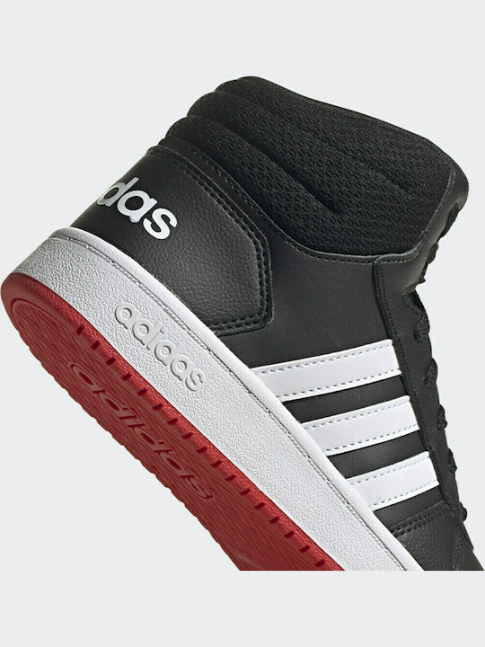 Hoops Hoops 2 Kids Sports Shoes Basketball with Laces Core Black / Cloud White / Vivid Red