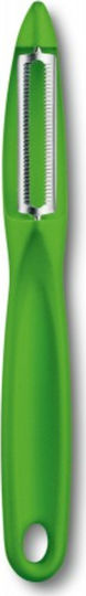Victorinox Micro Serrated Fruit & Vegetable Peeler/Cleaner made of Plastic Green
