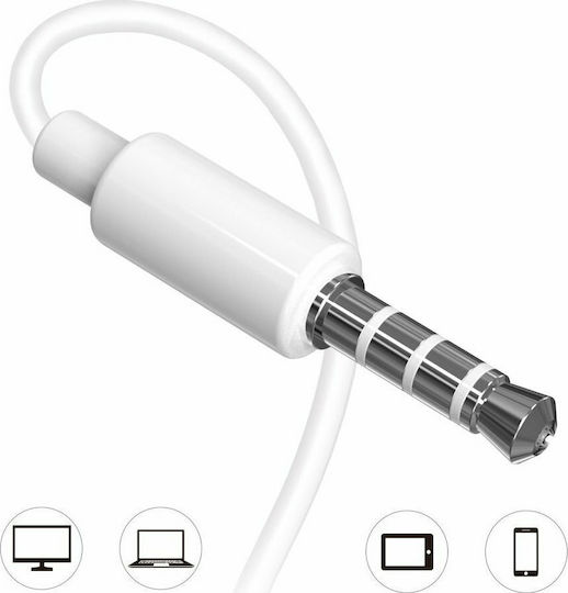 Dudao X10S Слушалки Безжични Стерео с жак 3.5mm Бял