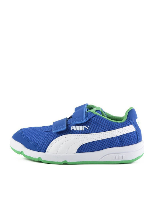 Puma Pantofi Sport pentru Copii Alergare Stepfleex 2 cu Scai Albastre