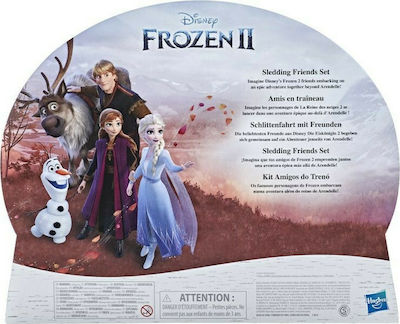 Hasbro Παιχνίδι Μινιατούρα Frozen Sledding Friends Set για 3+ Ετών