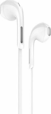 Hoco M39 Rhyme Sound Earbuds Handsfree with 3.5mm Connector White