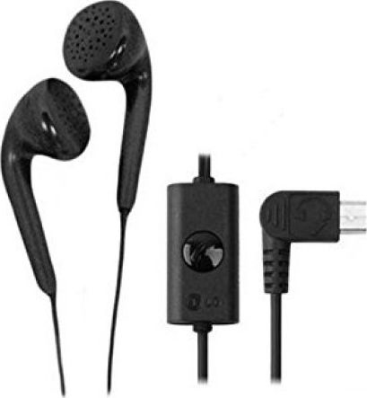 LG SGEY0003218 Earbuds Handsfree με Βύσμα Micro USB Μαύρο