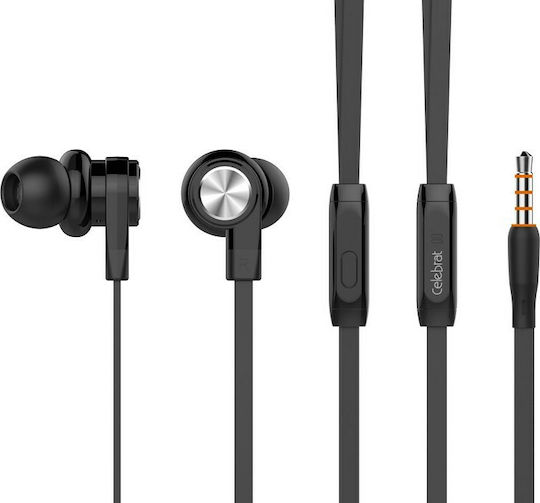 Celebrat D9-BK Безжични Стерео с жак 3.5mm Черен