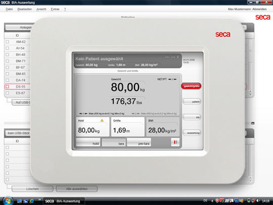 Seca Körperfett-Messgerät mBCA 515