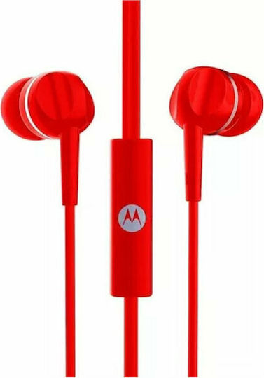 Motorola Pace 105 În ureche Handsfree cu Mufă 3.5mm Roșu